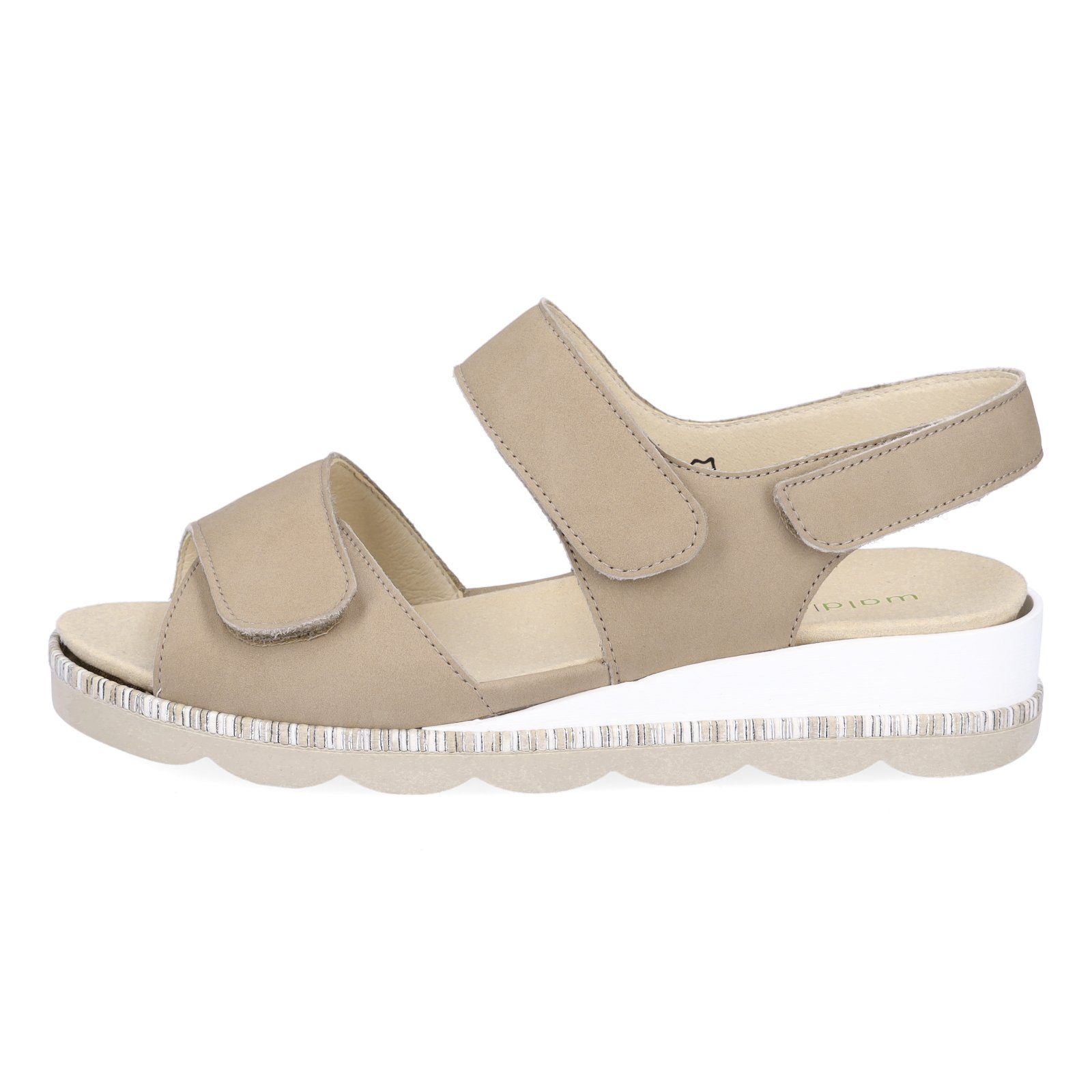 Damen Sandale mandel Waldläufer Sandale beige Waldläufer