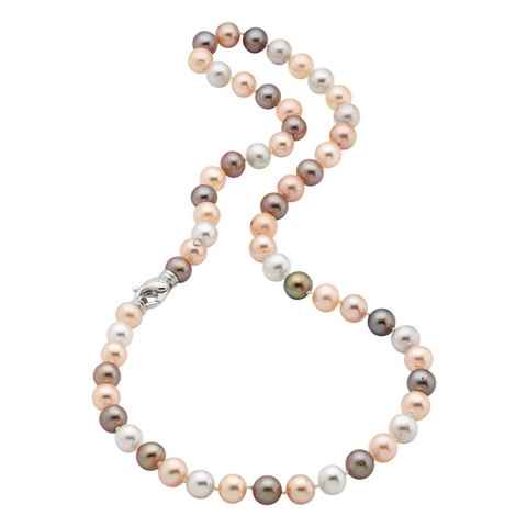 Adriana Perlenkette La mia perla, Romantica, R6, mit Süßwasserzuchtperlen