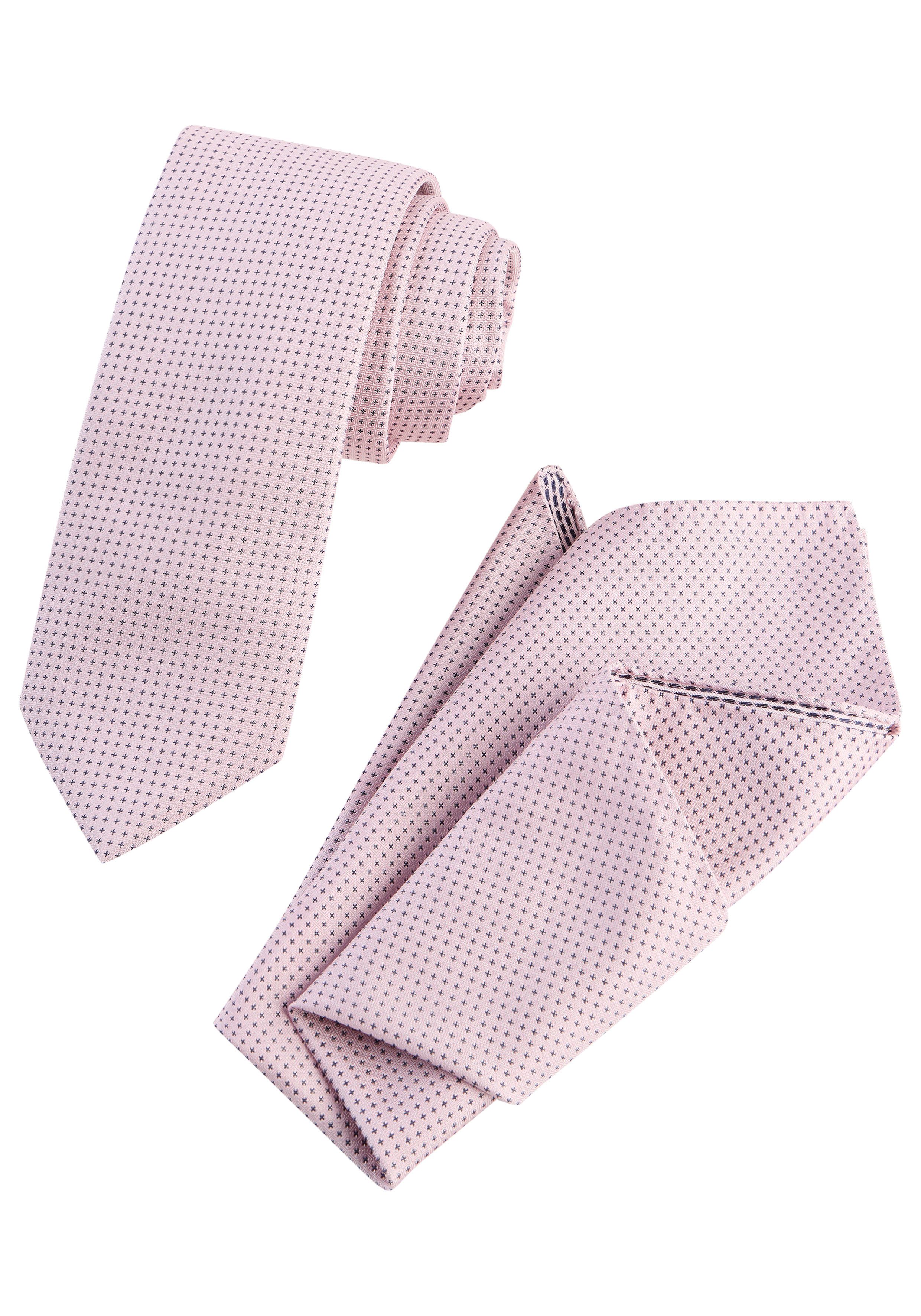 BOSS Krawatte H-SET TIE-PKT SQ (Set, 2-St) mit Einstecktuch, Geschenkset
