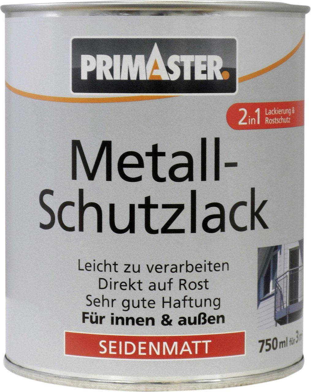 Thumbnail - Primaster Metallschutzlack Primaster Metall-Schutzlack RAL 6005 750 ml