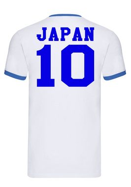 Blondie & Brownie T-Shirt Herren Japan Asien Sport Trikot Fußball Weltmeister Meister WM