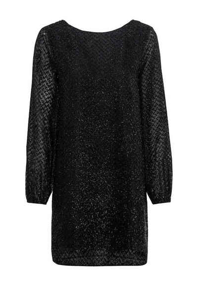 HALLHUBER Abendkleid »Lamé-kleid Aus Recycelter Polyester-qualität Mit Rückenausschnitt«