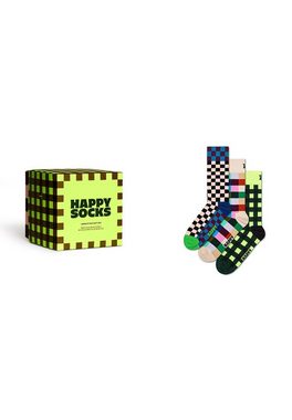 Happy Socks Freizeitsocken Happy Socks Geschenkbox CHECK IT OUT P000315 Mehrfarbig