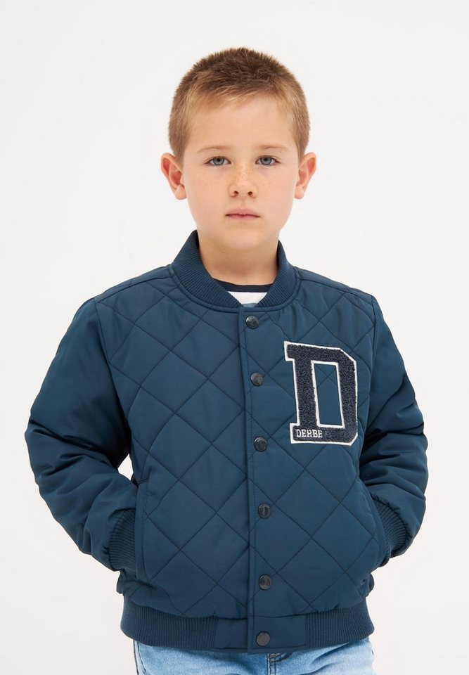 Derbe Collegejacke Quiltby College Kids Kinder College Jacke aus  nachhaltigen Materialien