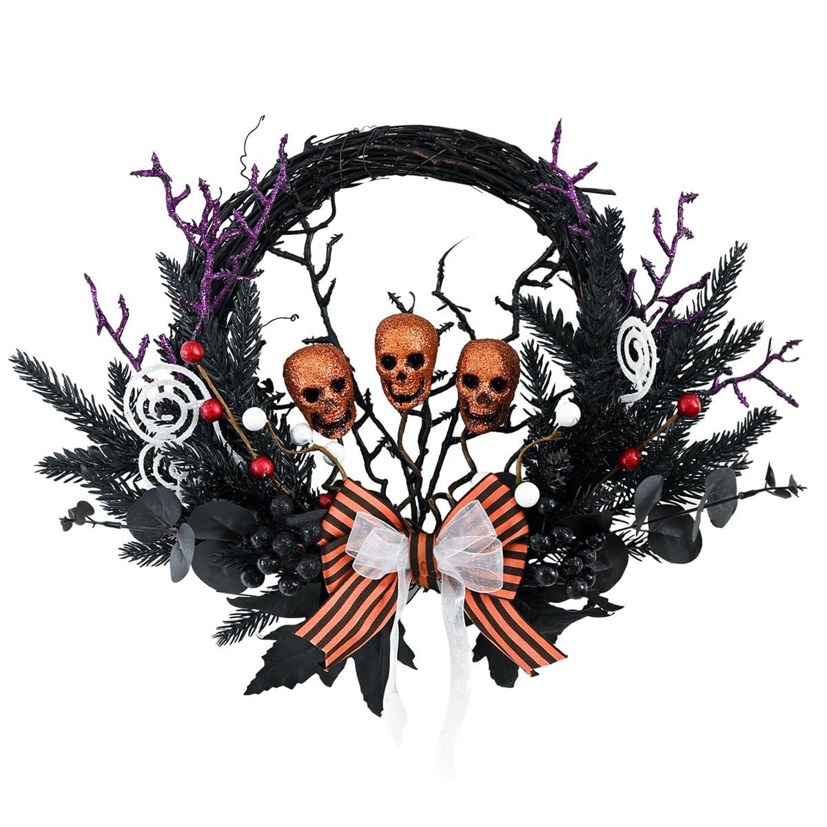 CLTYQ Dekoobjekt Halloween Kranz, Halloween Künstliche, günstig online kaufen