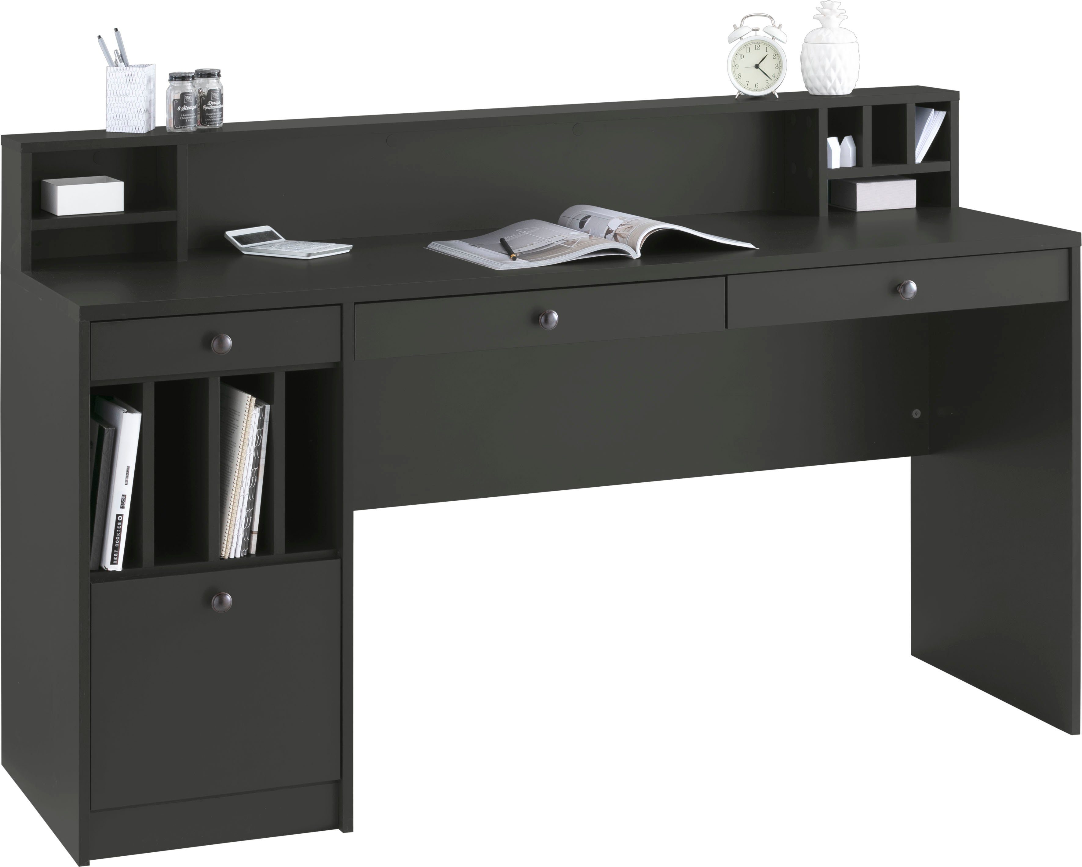 Places Of Style Schreibtisch Licia Schreibtisch Licia Grosse Arbeitsplatte Mit Viel Ablageflache Online Kaufen Otto