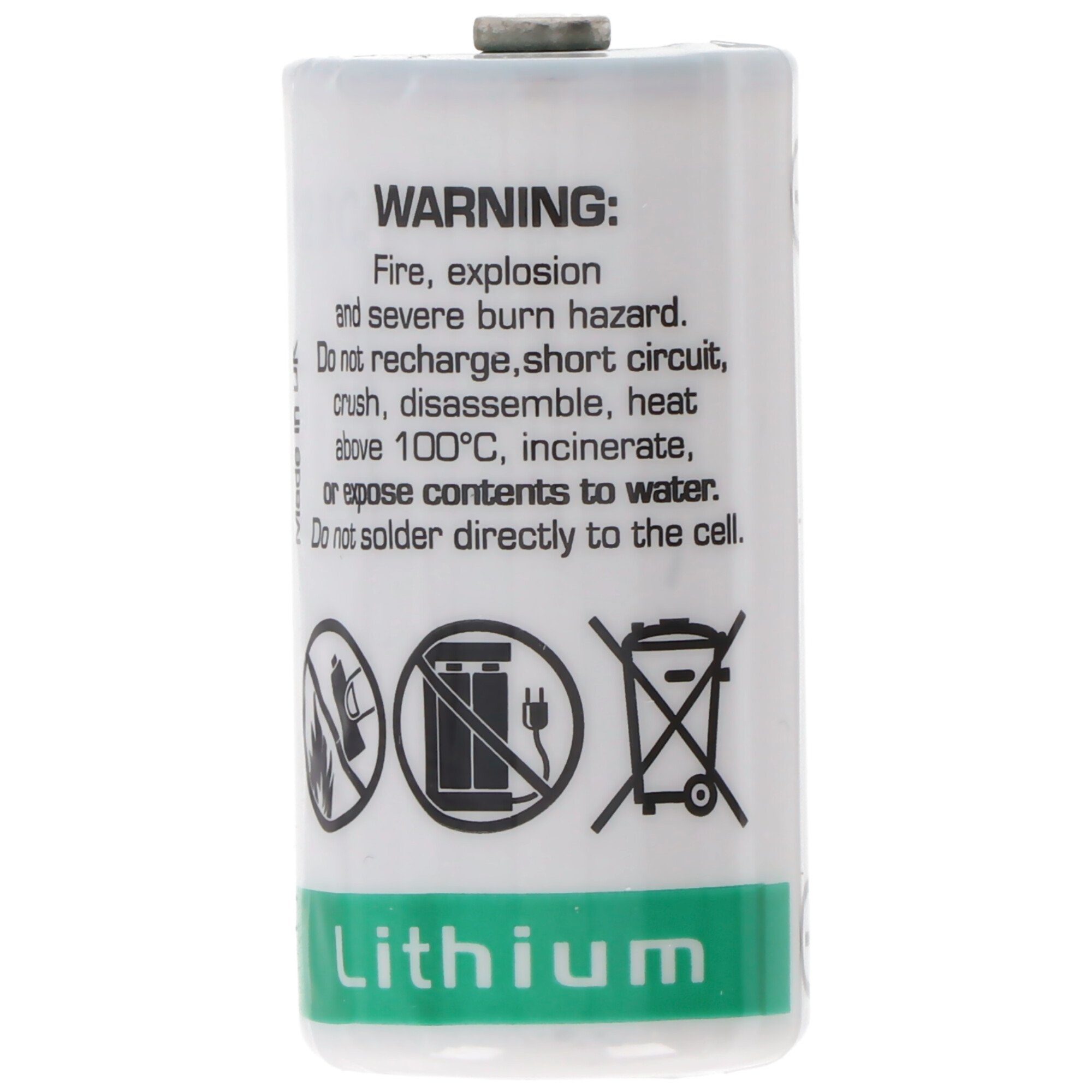 2,1 LS-17330 Saft Saft 3,6 Ah Lithium V Batterie, V) (3,6