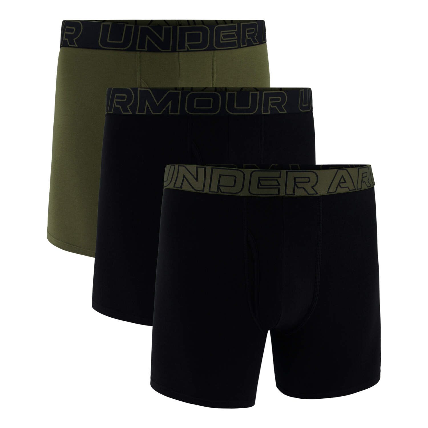 Boxershorts Under Armour Herren Boxershorts COTTON-SOLID 16 cm 3 Pack UUSHJ093