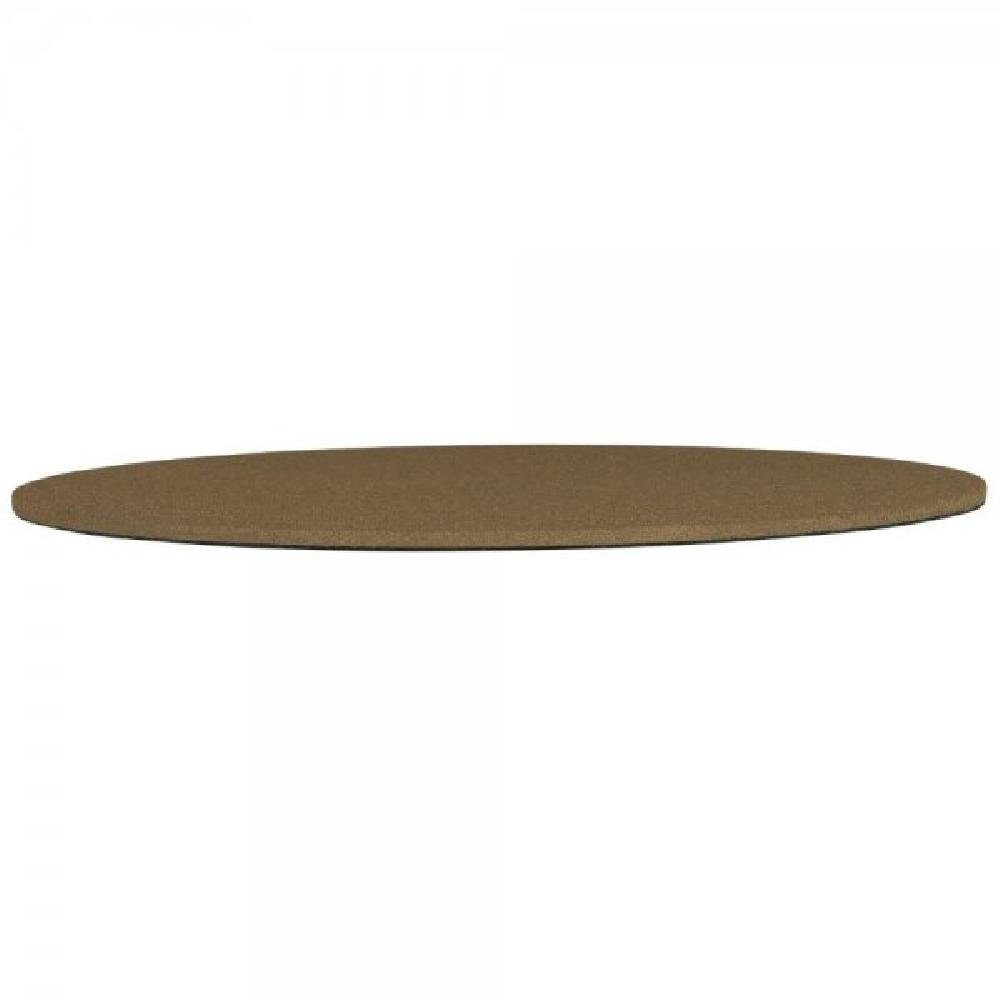 Ib Laursen Kerzenhalter Ib Laursen Platte für Stumpenkerze Rund Cognac (0,2x13cm)