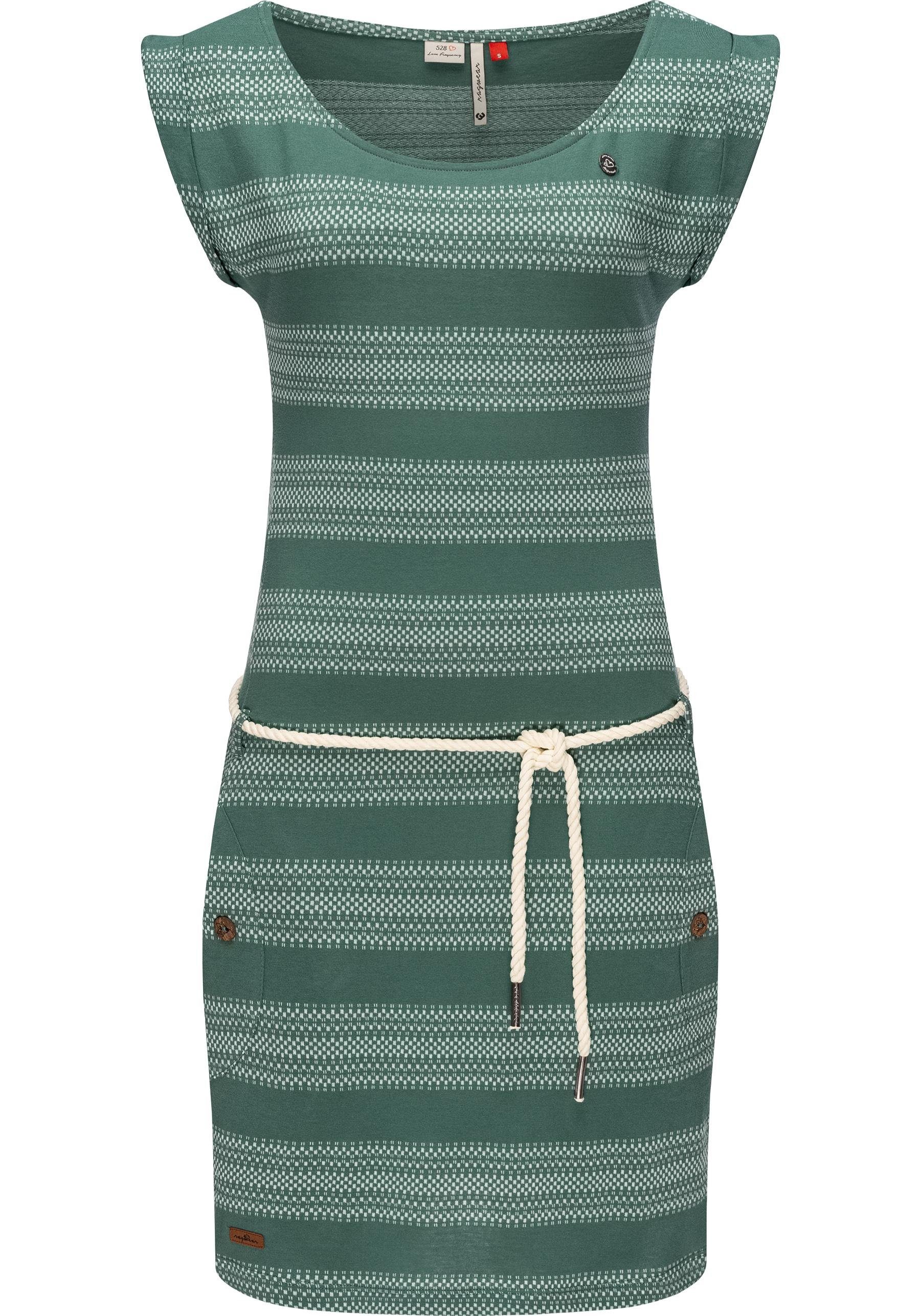 Ragwear Sommerkleid »Tag Blockstripes Intl.« leichtes Jersey Kleid mit  Streifen-Muster online kaufen | OTTO