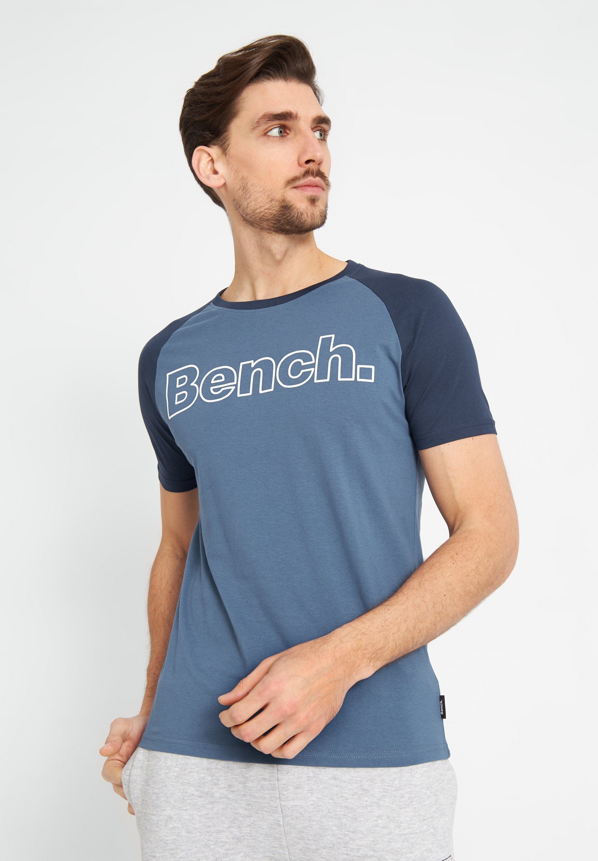 Bench. T-Shirt Rockwell Keine Angabe Denim blue