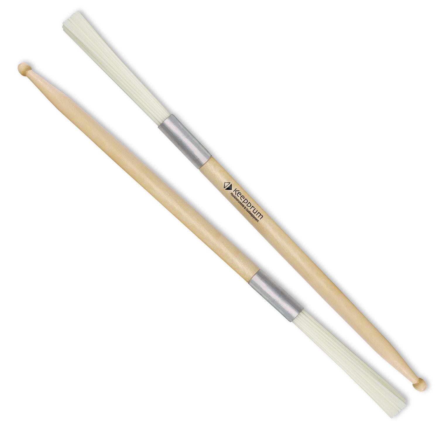keepdrum Барабанные палочки keepdrum Schlagzeugstöcke SV604 Double-Drumstick-Rods (Drumsticks-Rods), Trommelstock-Komination aus Барабанные палочки und Rods