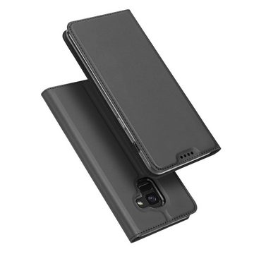 CoolGadget Handyhülle Magnet Case Handy Tasche für Samsung Galaxy A6 5,6 Zoll, Hülle Klapphülle Ultra Slim Flip Cover für Samsung A6 Schutzhülle