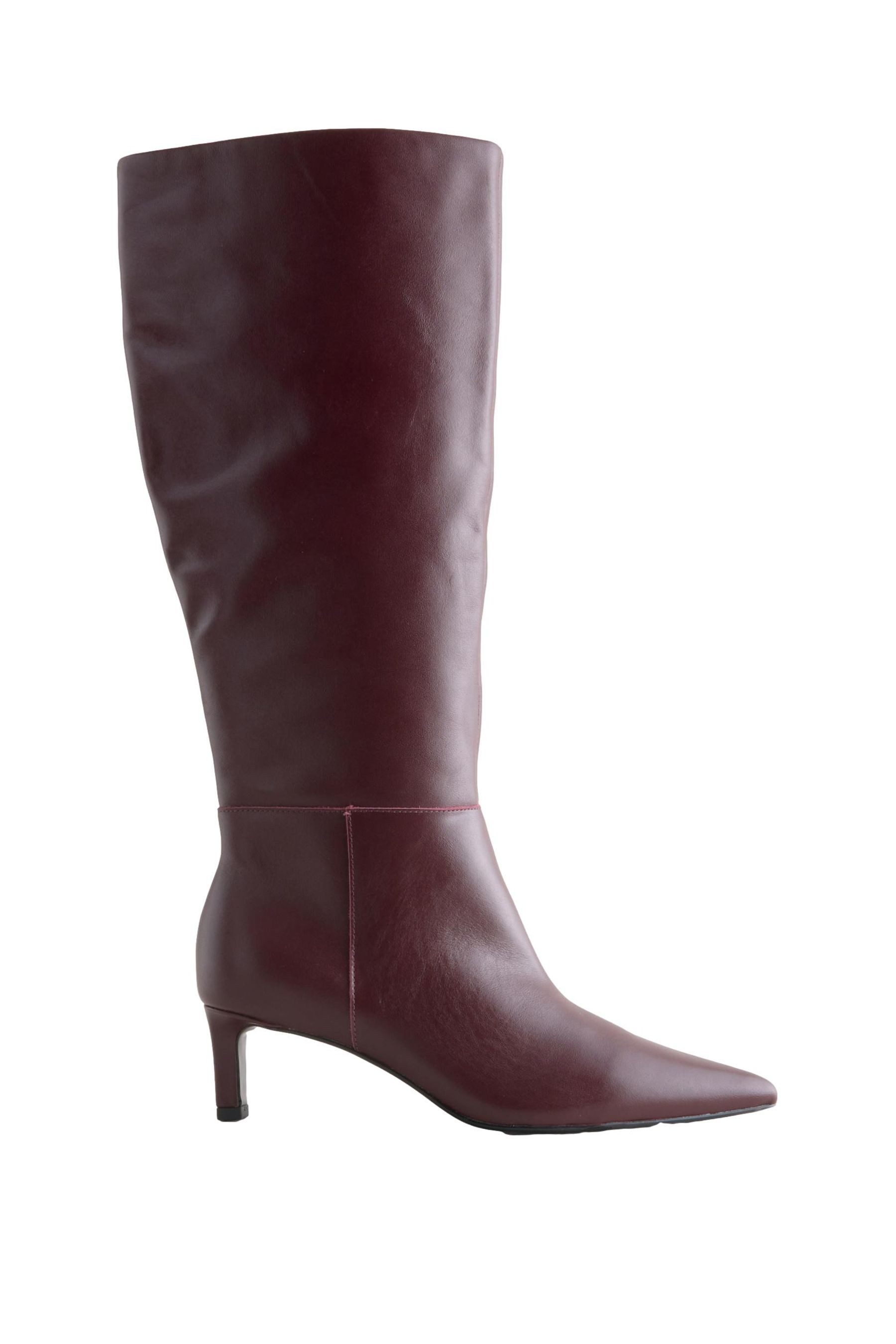 Next Forever Comfort® Kniehohe Skinny Fit Absatzstiefel Stiefel (1-tlg) günstig online kaufen