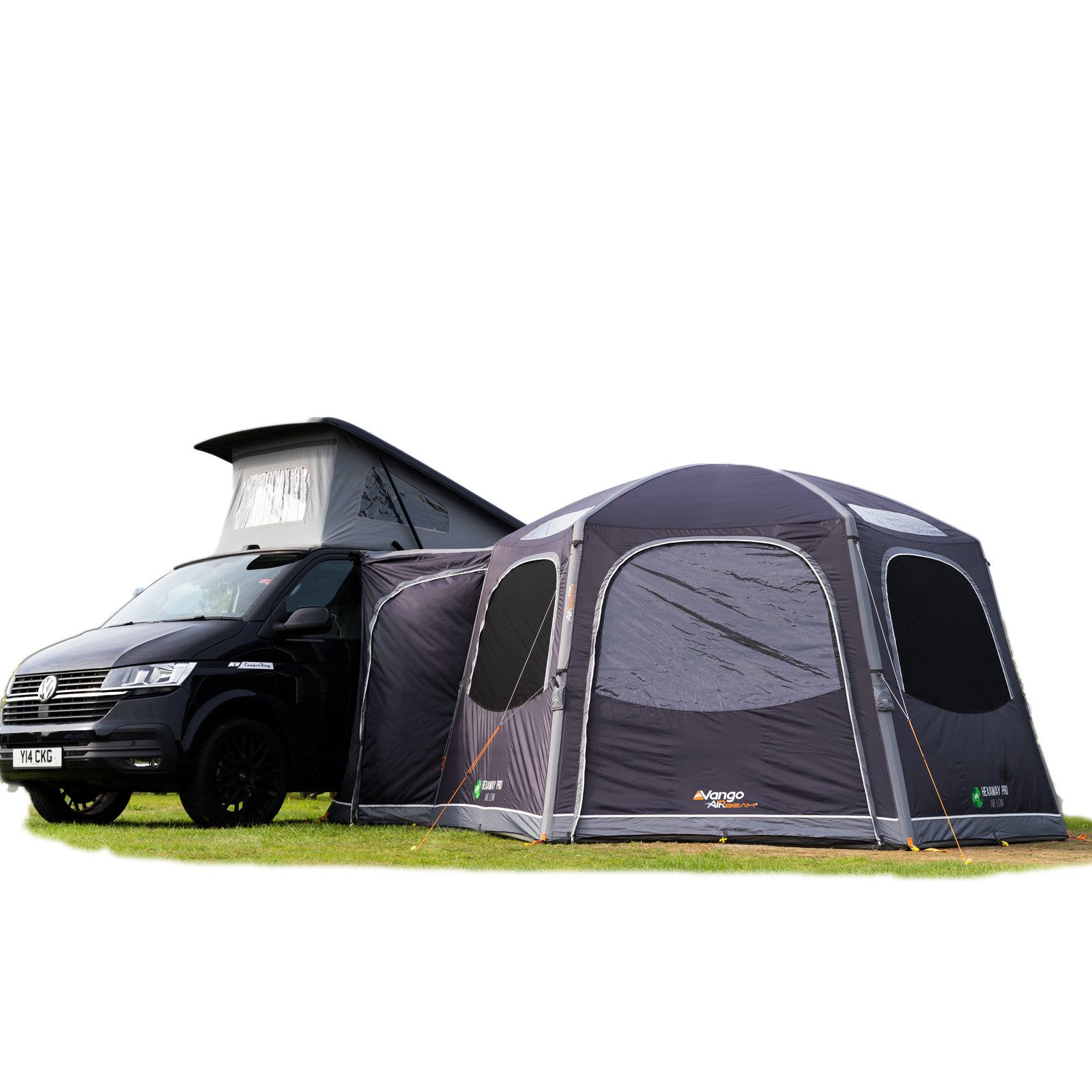 Vango aufblasbares Zelt Bus Vorzelt HexAway Pro Low Airbeam, Luft Zelt Van SUV VW Airhub Aufblasbar