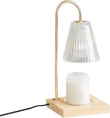 yozhiqu LED Tischleuchte Elektrische Vintage-Kerzenlampe, Kerzenwärmer - für duftende Wachse, Schaffen Sie eine gemütliche Atmosphäre, verschönern Sie Ihr Zuhause