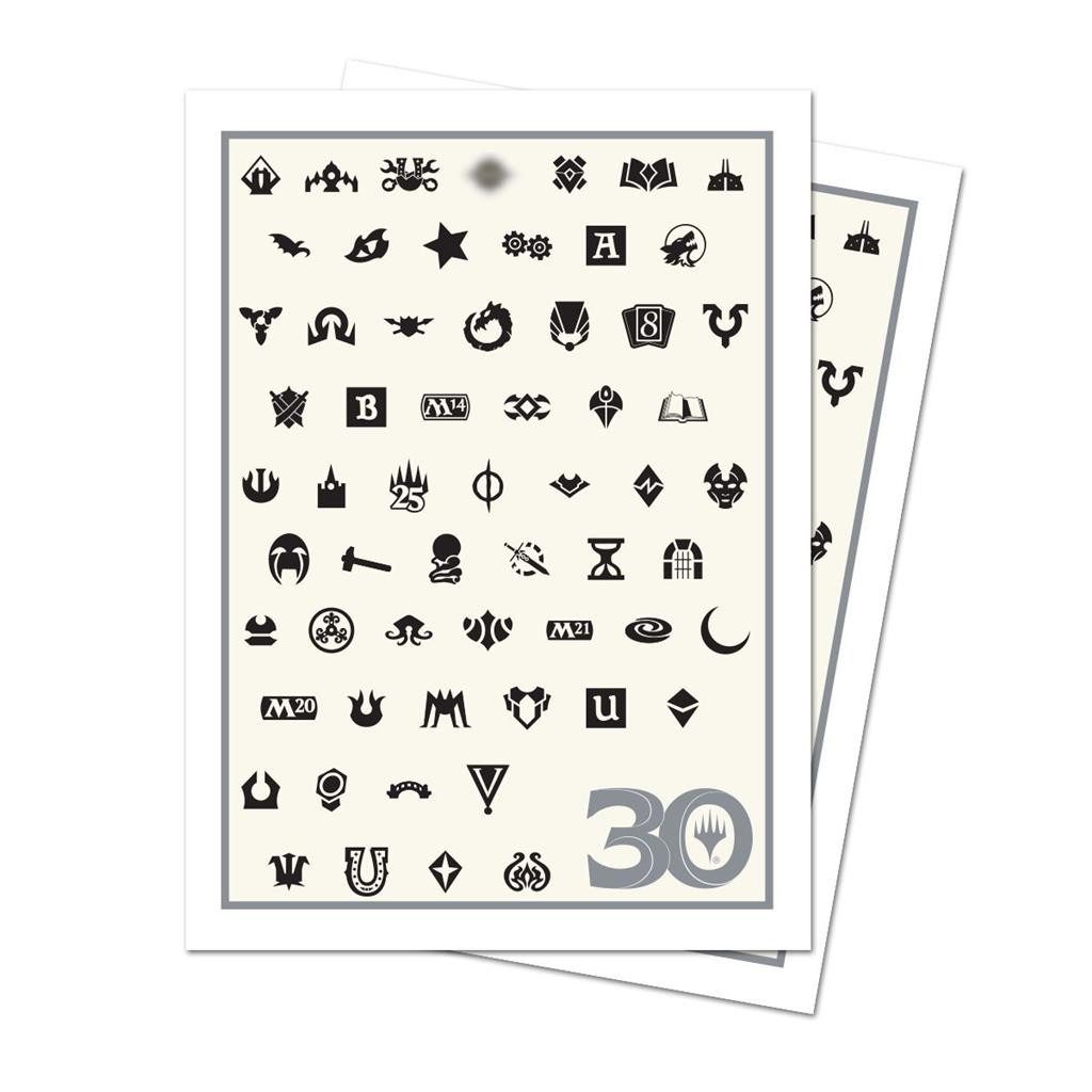 UltraPRO Sammelkarte 105 Ultra Pro MtG Magic Apex Sleeves - 30th Anniversary (66x91mm) 