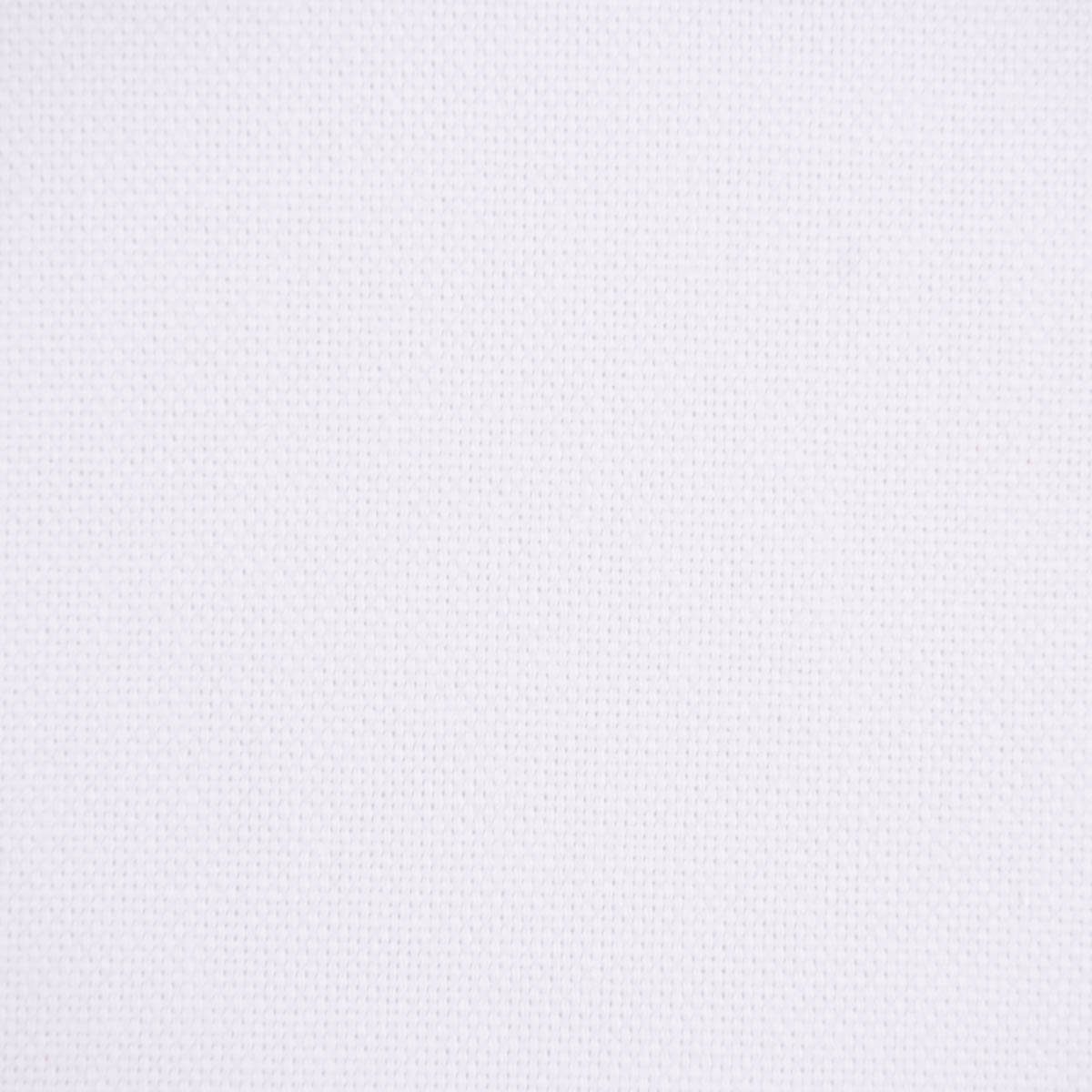 SCHÖNER LEBEN. Stoff Baumwollstoff Meterware Dekostoff Canvas einfarbig weiß 140cm, allergikergeeignet