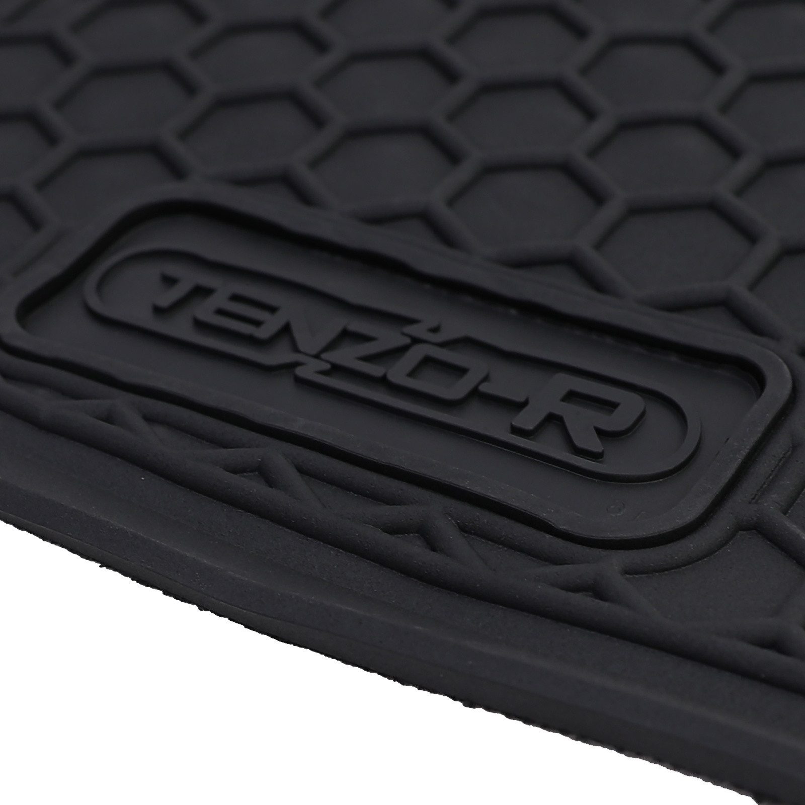 Tenzo-R Custom Fit Car Floor Mats, Rubber Floor Mats, Black Premium Set for VW Golf 5, Scirocco, Golf 6
