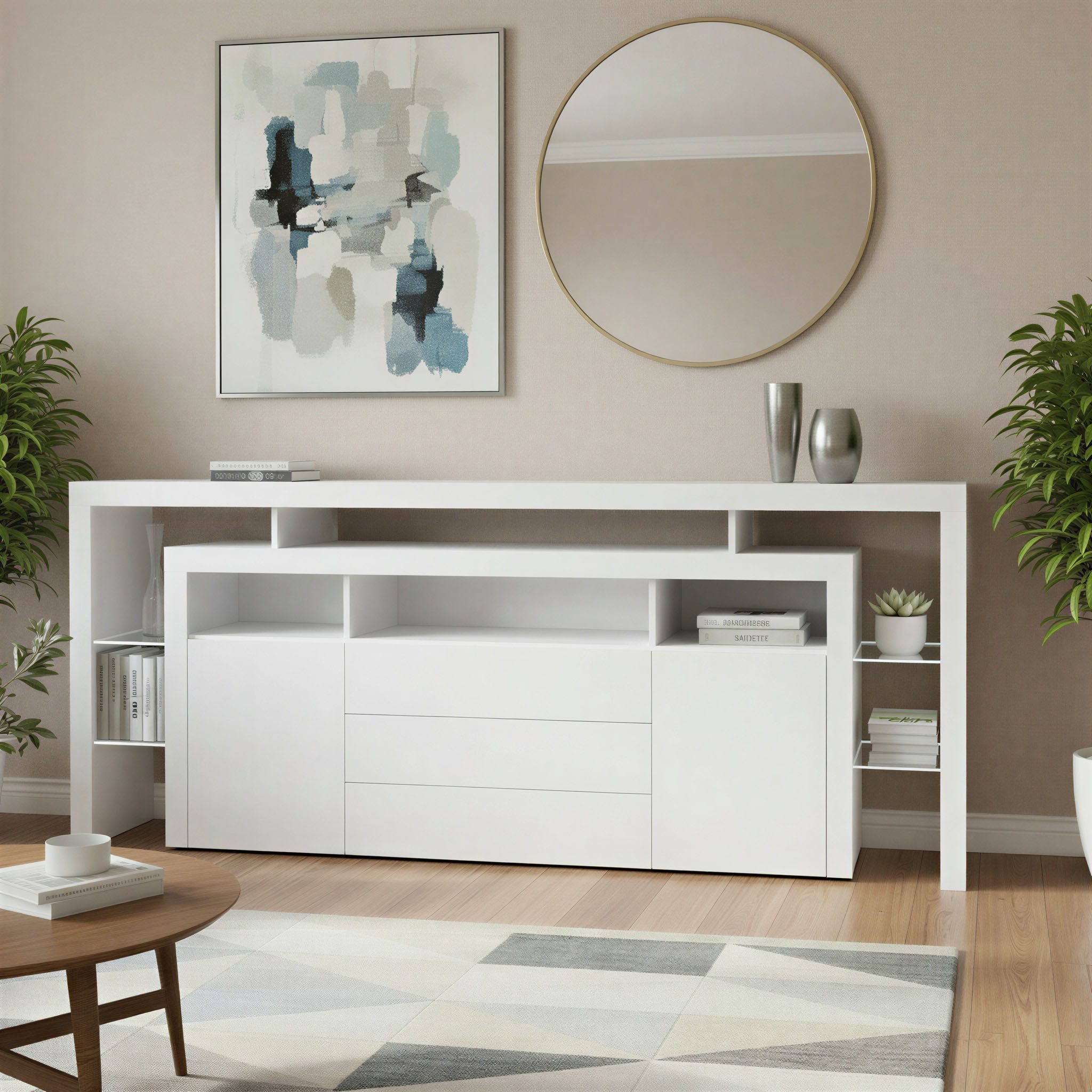 borchardt Möbel Sideboard Rosario, Breite 220 cm