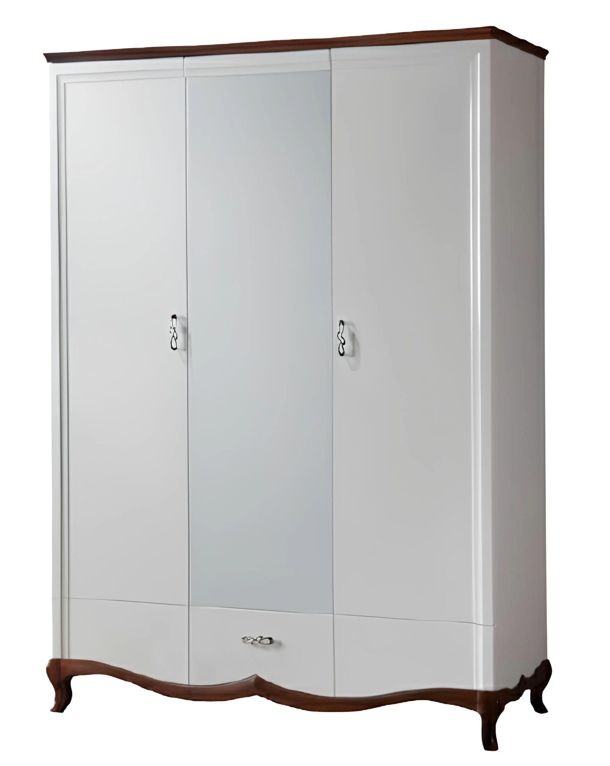 Drehtürenschrank Klassischer handgefertigter Kleiderschrank Klassische Schränke Schrank