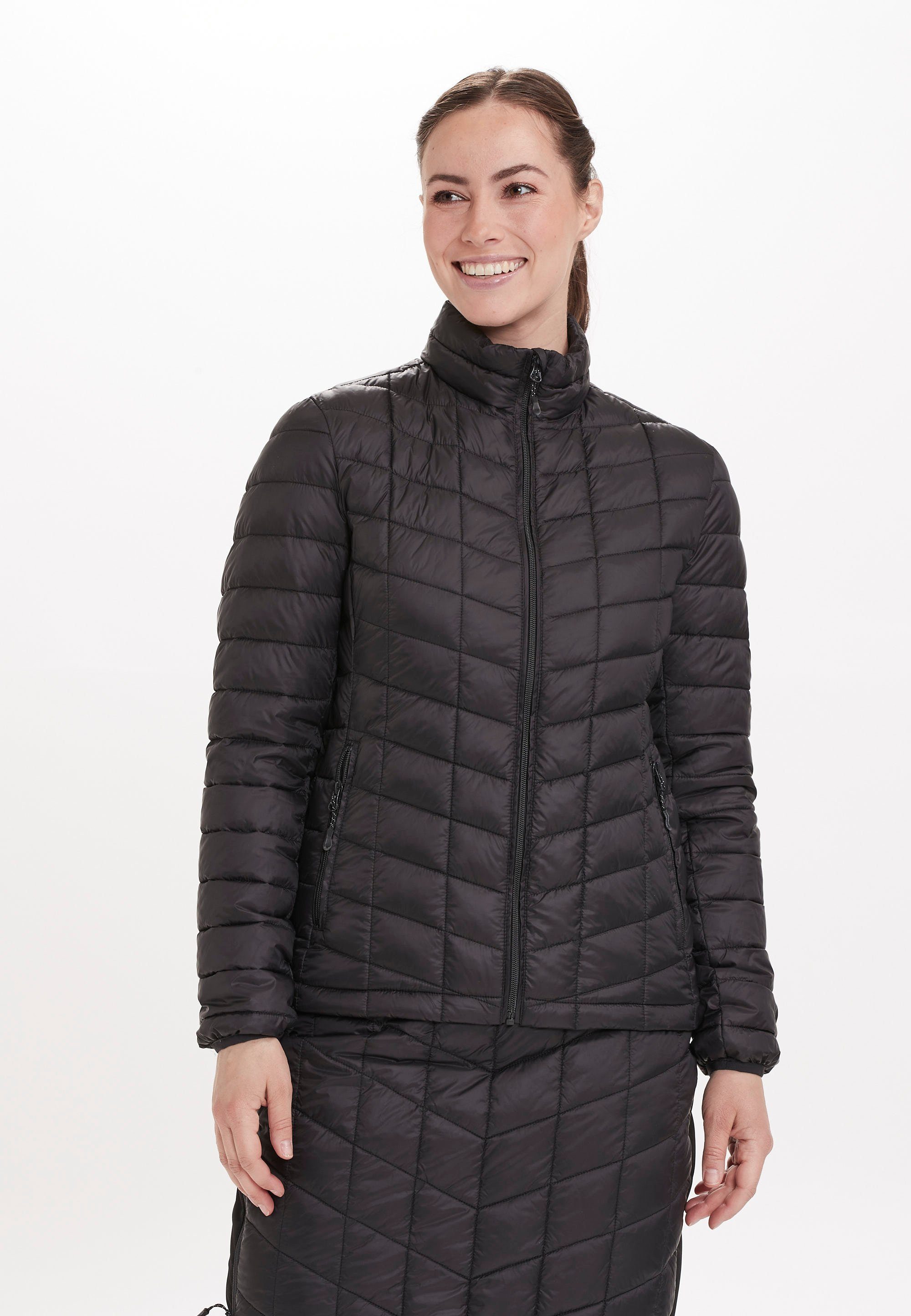 Extrem günstig WHISTLER Outdoorjacke Stepp-Design schwarz in tollem Kate