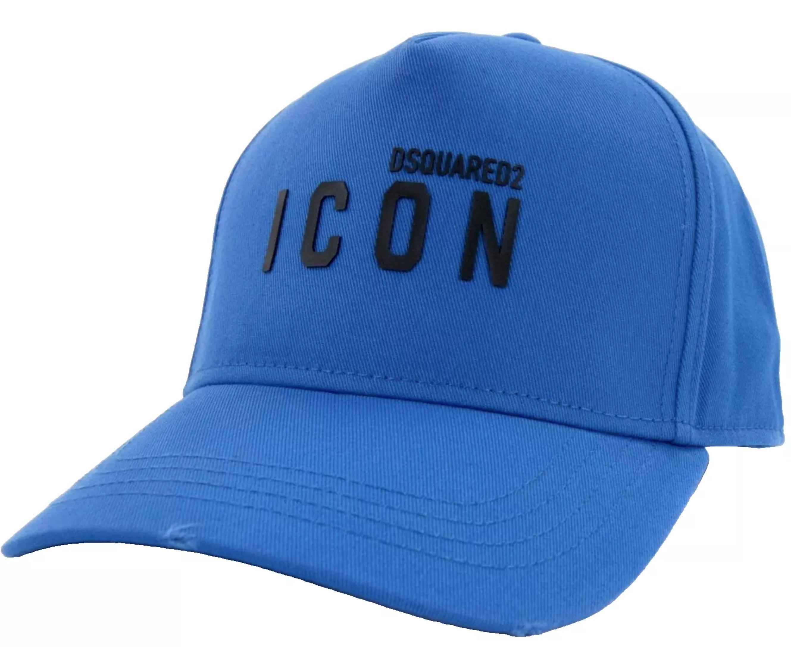 Dsquared2 Baseball Cap Baseballcap Mini Icon Kappe Basebalkappe Kappe leichte Distressed-Details für eine Vintage-Optik