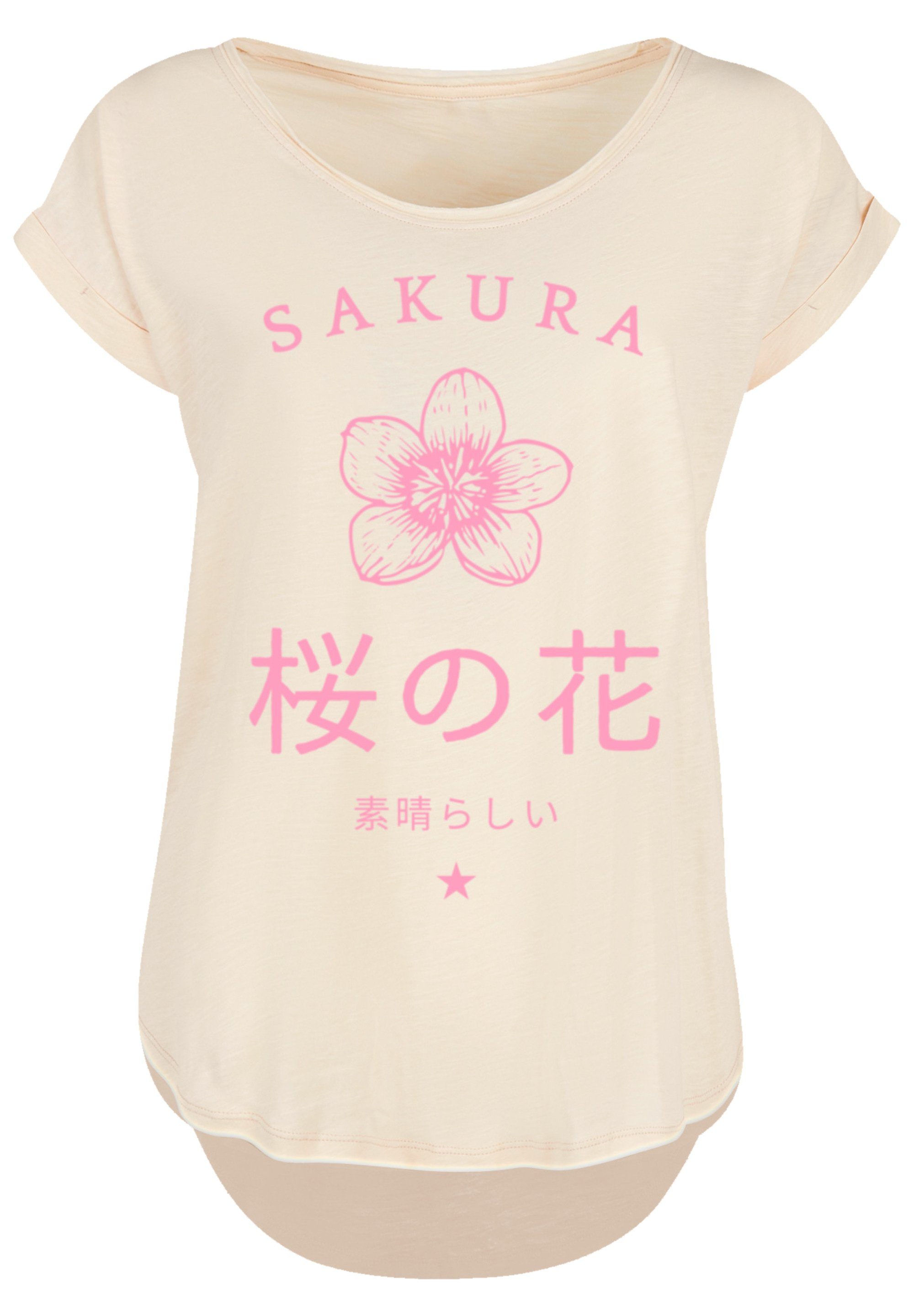 F4NT4STIC T-Shirt Sakura Flower Japan Print | T-Shirts