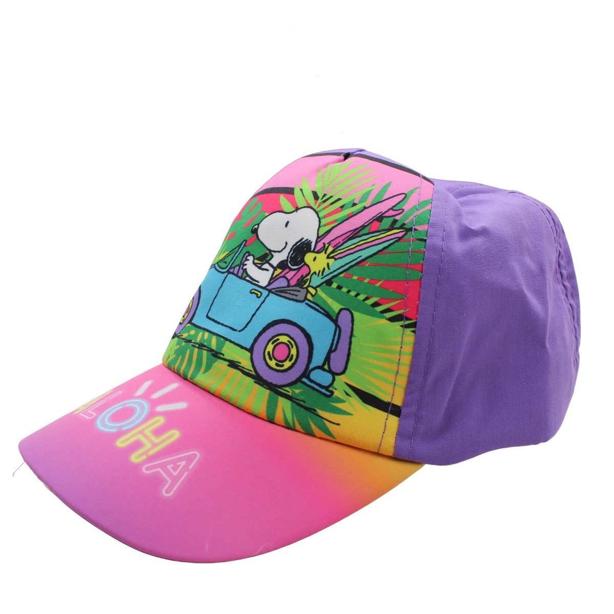 Snoopy Baseball Cap Snoopy Mädchen Kinder Basecap Baseball Kappe Gr. 52 bis 56