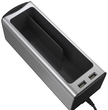 Baseus Organizer Auto-Organizer mit Becherhalter aus Metall, 2x USB-Ladung