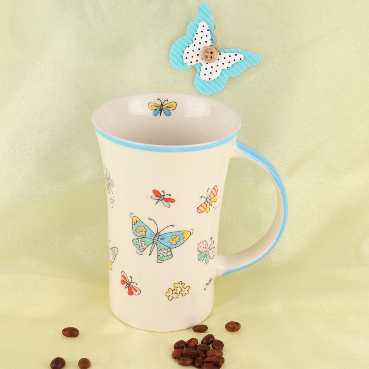 Coffee-Pot Beauty, Keramik-Becher Mila Keramik Summer Mila Becher
