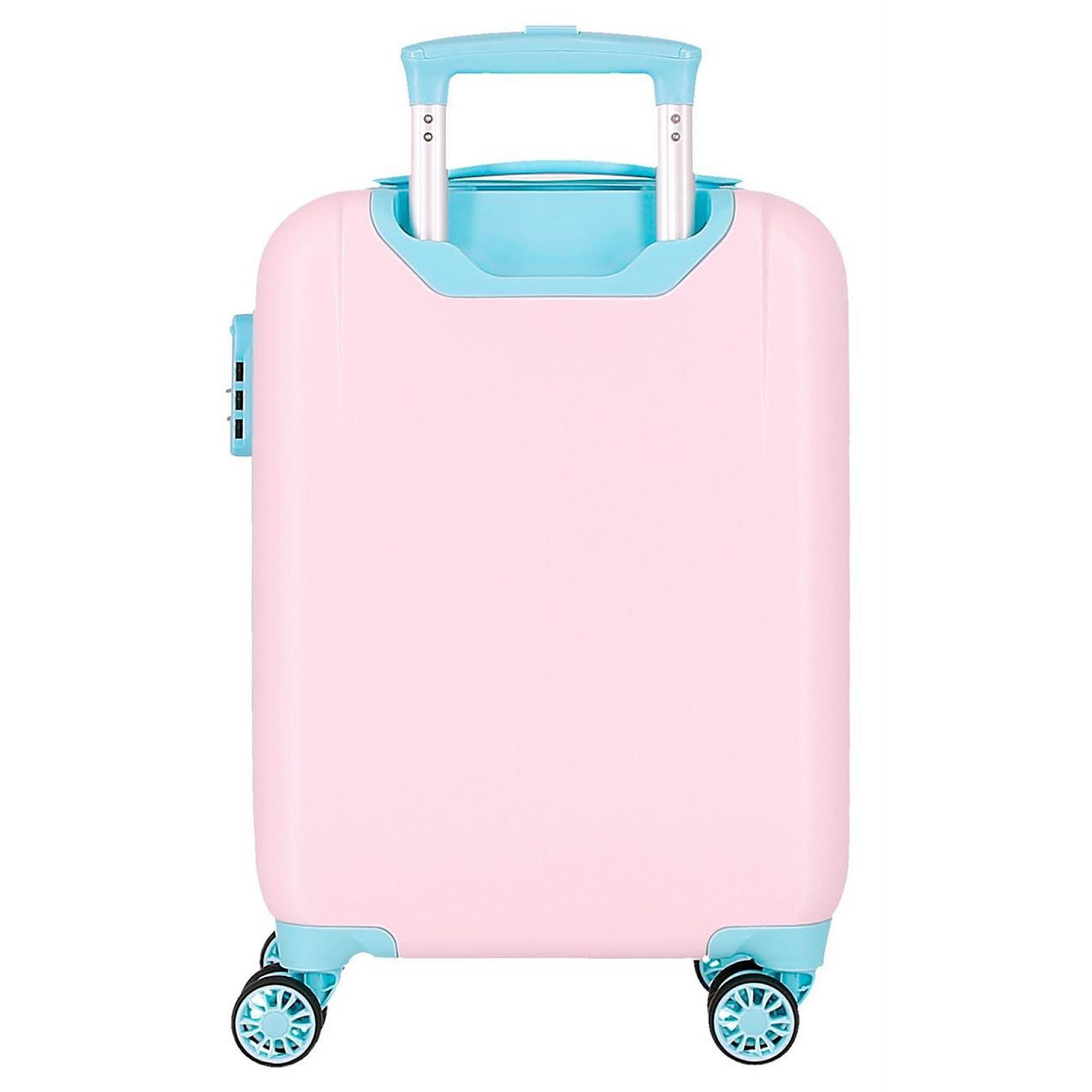 Disney Minnie Mouse Kinderkoffer Minnie Maus Trolley 50 cm – Hartschalenkoffer mit 360° Rollen, Schloss, Qualitätsware, Leicht, ABS-Hartschale, 4 Rollen 360°