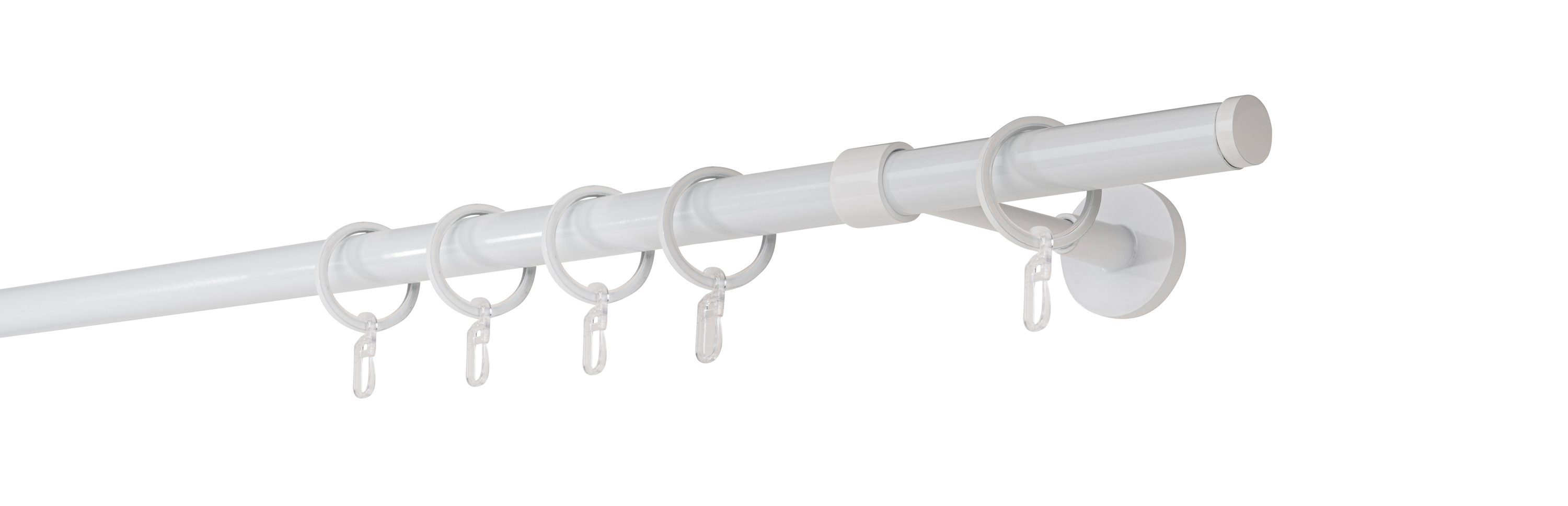 ondeco Gardinenstange Rundrohr Wandabstand 14cm Match, günstig online kaufen
