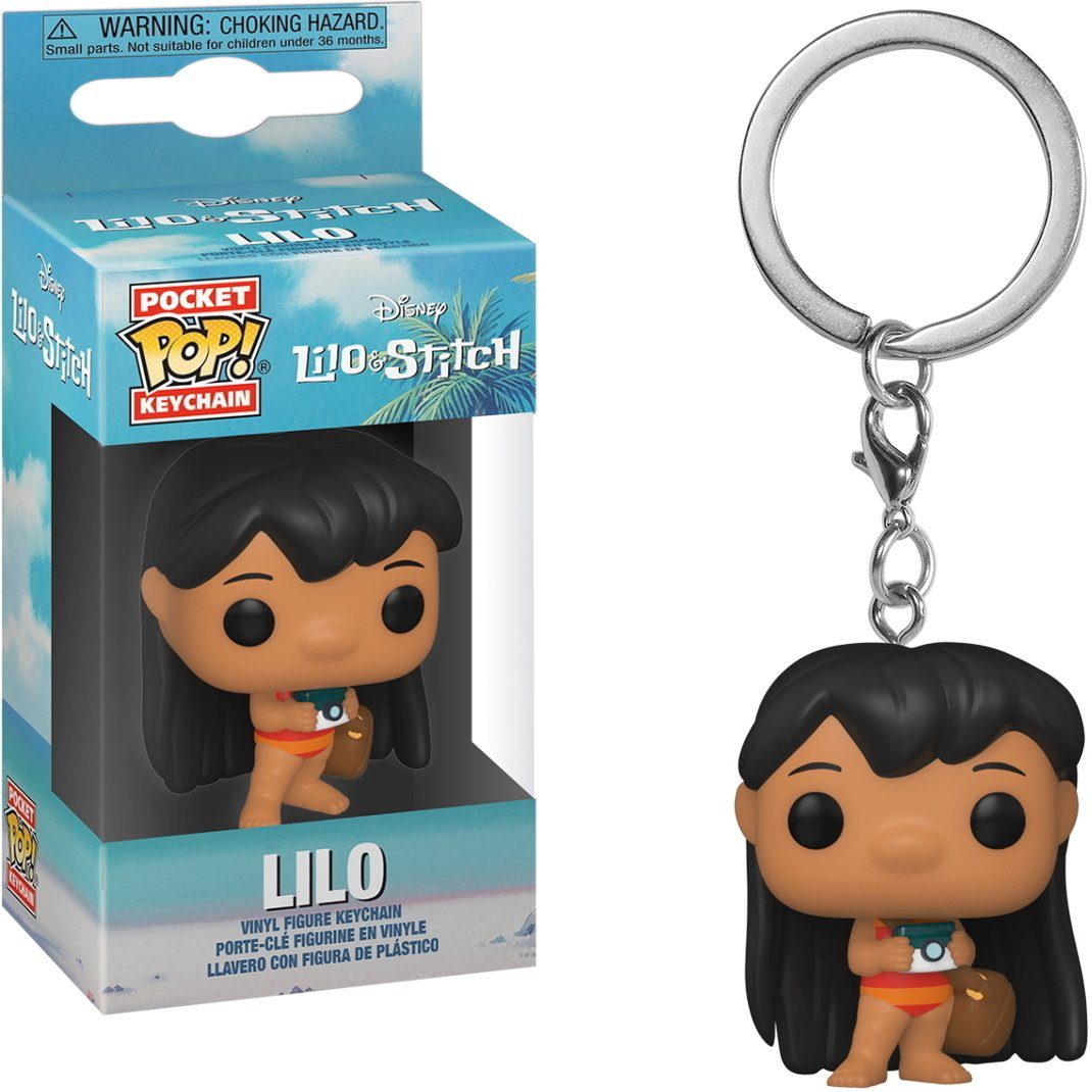 Funko Schlüsselanhänger Disney Lilo and & Stitch - Lilo Pocket Pop! | Schlüsselanhänger