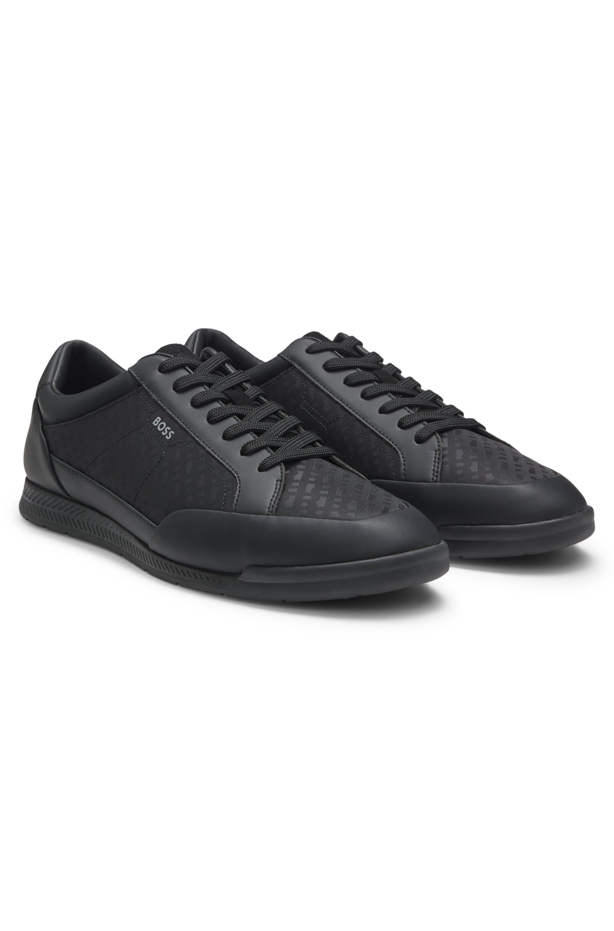 BOSS Nitan_Tenn Sneaker Schnürschuh, Halbschuh, Freizeitsneaker günstig online kaufen