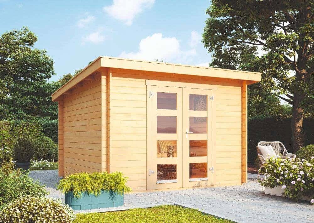 Wolff Gerätehaus Gent A, BxT: 332x274 cm, Beige