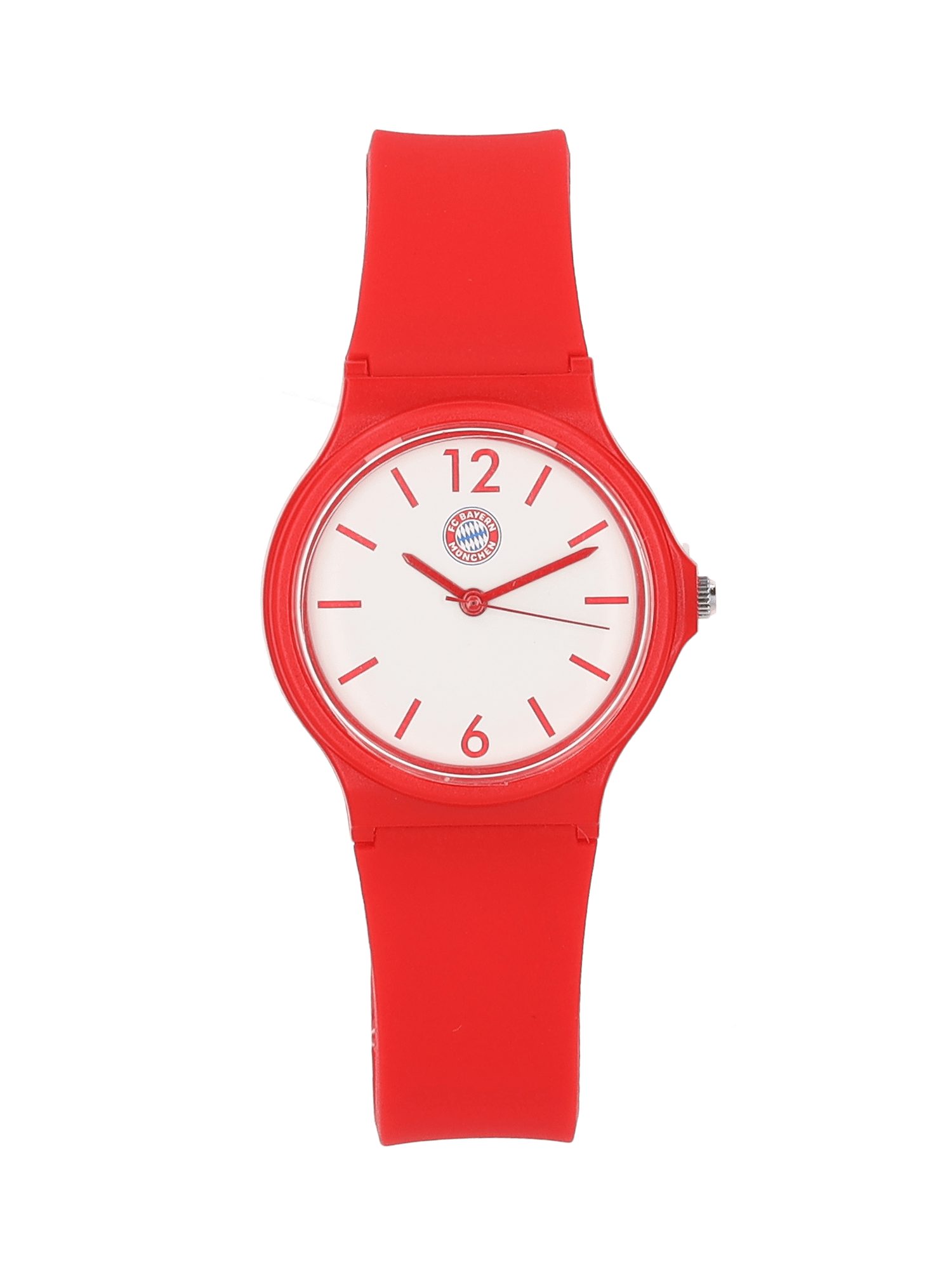 FC Bayern München Uhr FC Bayern München I Armbanduhr I Analog I Kinder I Rot