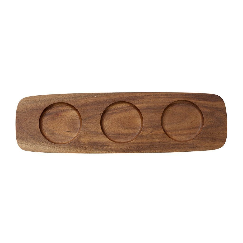 Villeroy & Boch Tablett Artesano Original Tablett Dipschälchen, Holz, (1-tlg), Akazienholz, 1 Stck, Handwäsche empfohlen