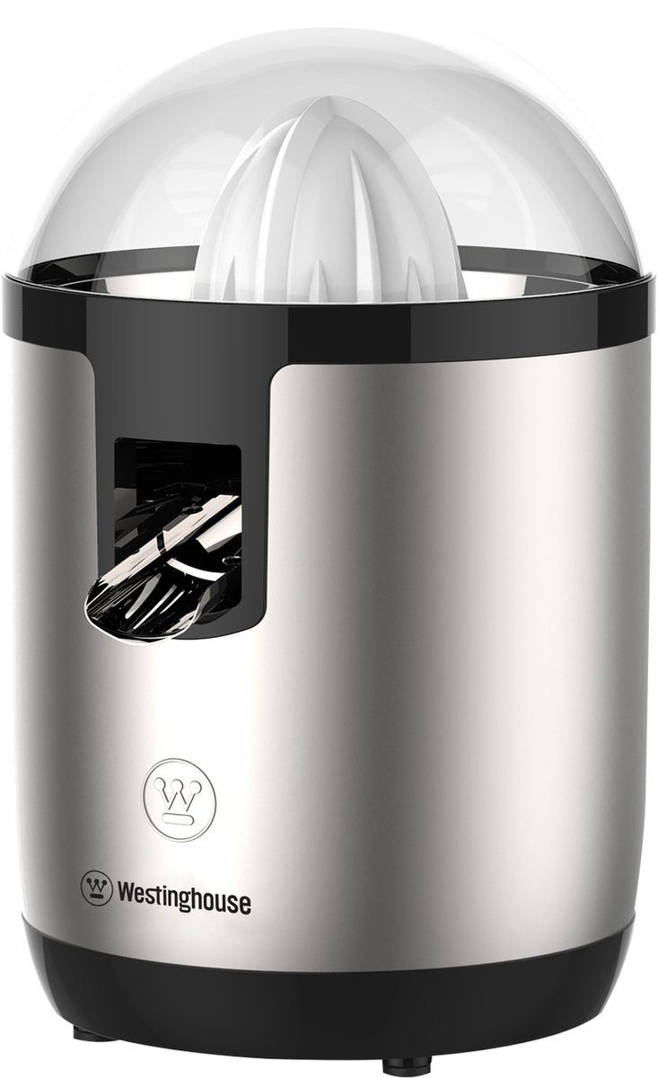 Westinghouse Zitruspresse Basic-Serie 70 W mit Direktauslauf und Staubschutzdeckel, 70,00 W, Direktauslauf, abnehmbare Teile, Staubschutzdeckel