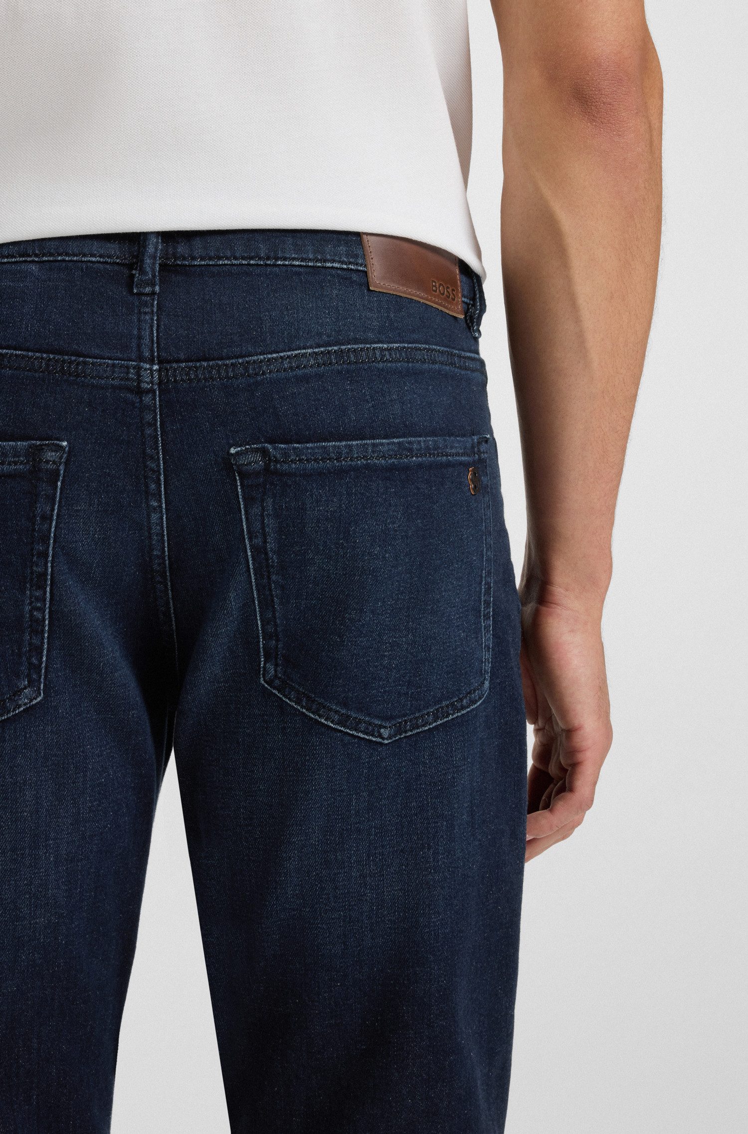 BOSS ORANGE Tapered-fit-Jeans ONYX in 5-Pocket-Form, komfortabler Stretch-D günstig online kaufen