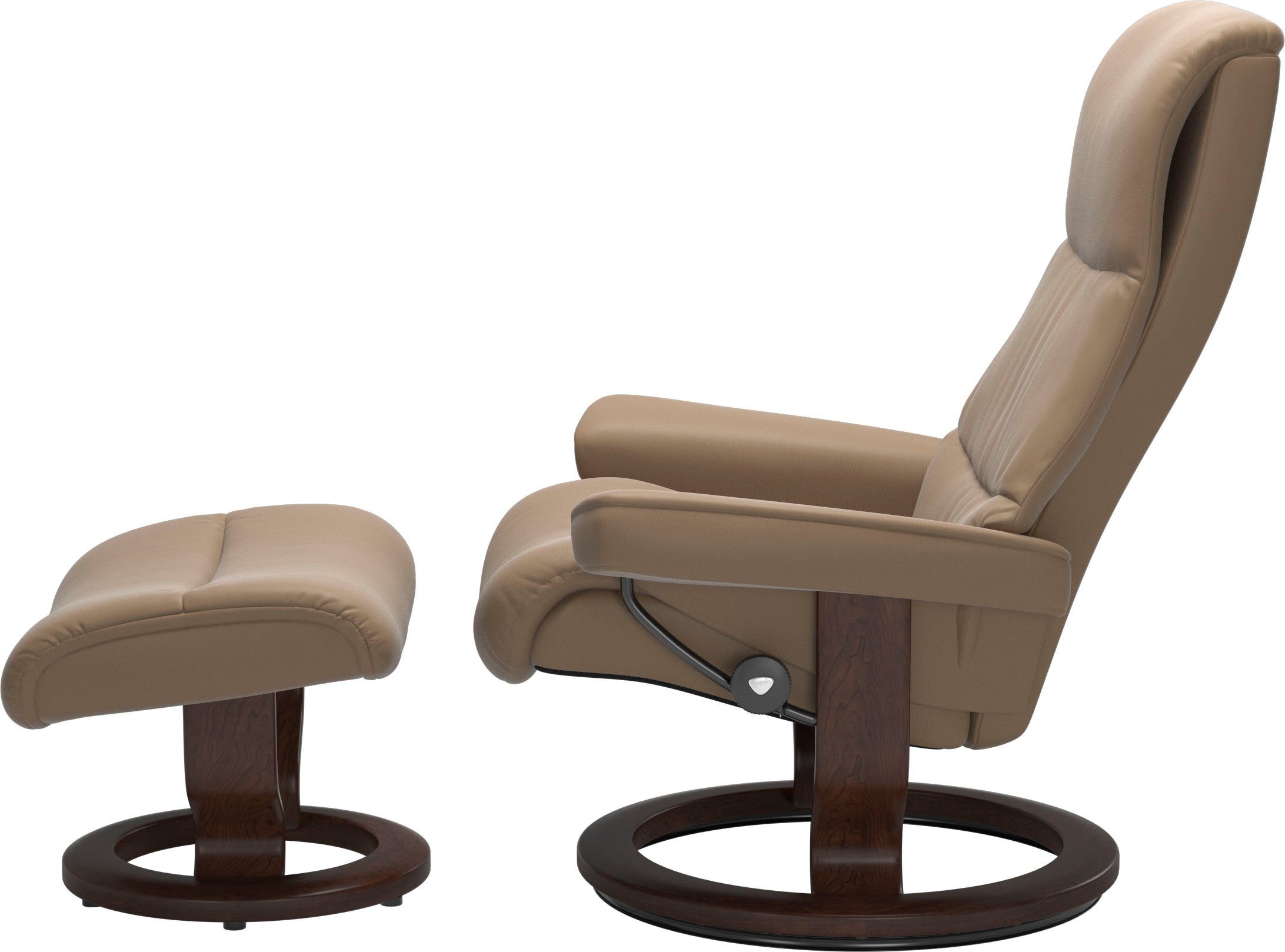 Stressless® Relaxsessel View, mit Größe Base, M,Gestell Braun Classic