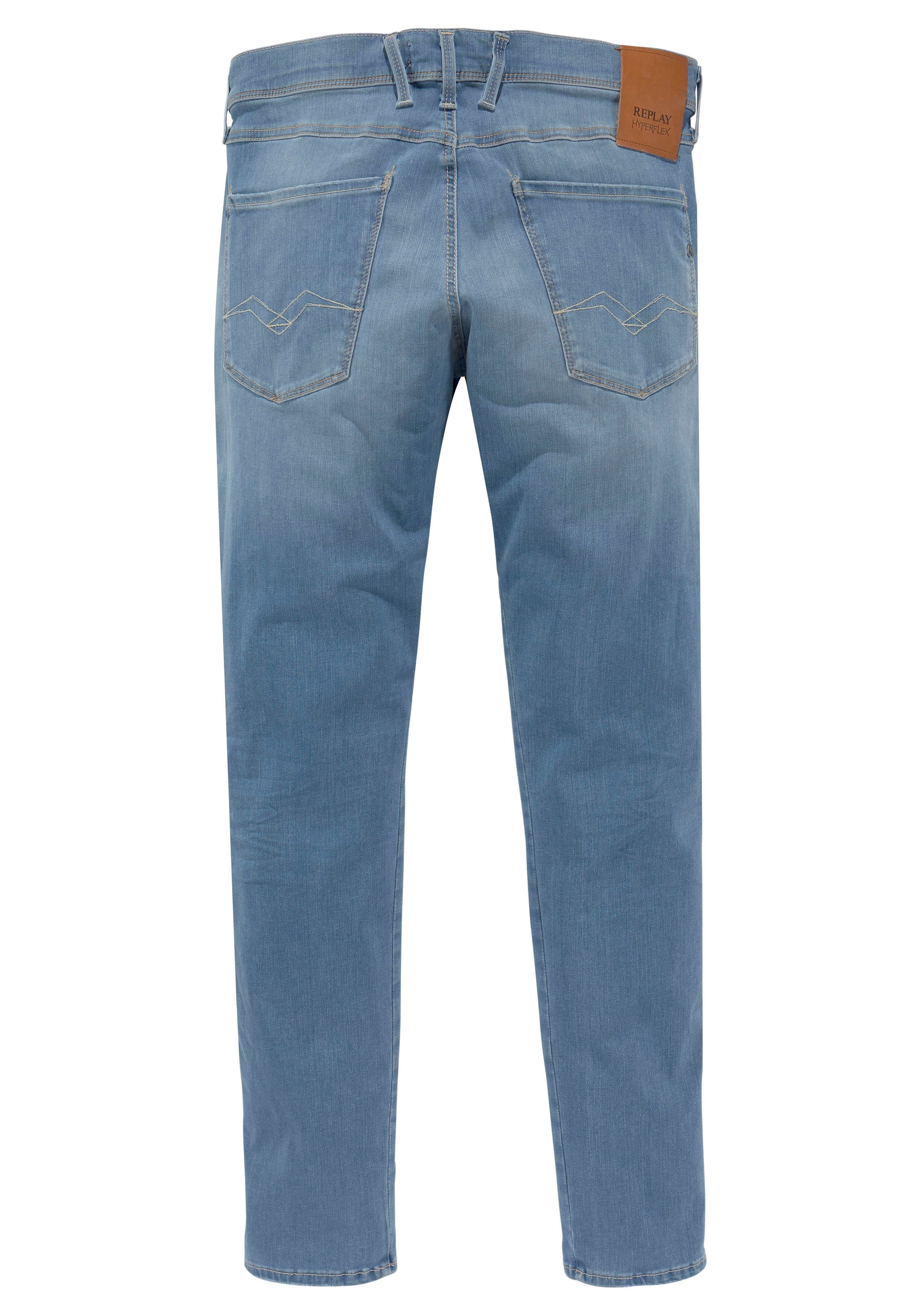 Slim-fit-Jeans light-blue Replay ANBASS