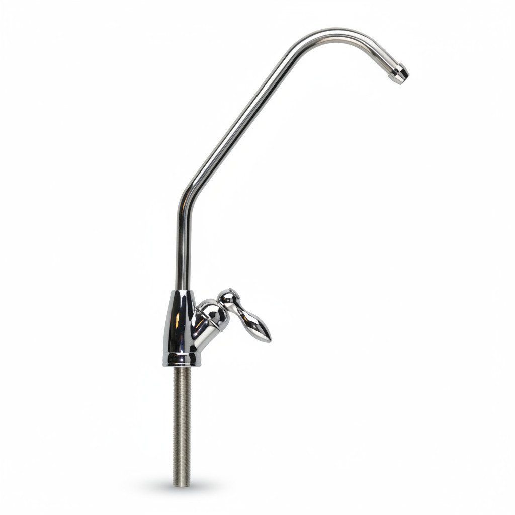 Trinkwasserladen Wasserhahn-Wasserfilter, Umkehrosmose Wasserhahn Standard verchromt mit Keramikventil