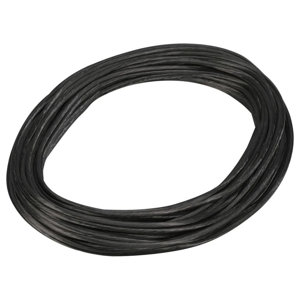 SLV Deckenleuchte Tenseo enthalten:, warmweiss, schwarz, 20 keine m, Niedervolt-Seil, 6 Angabe, Seilsystem Leuchtmittel mm², Seilsystem