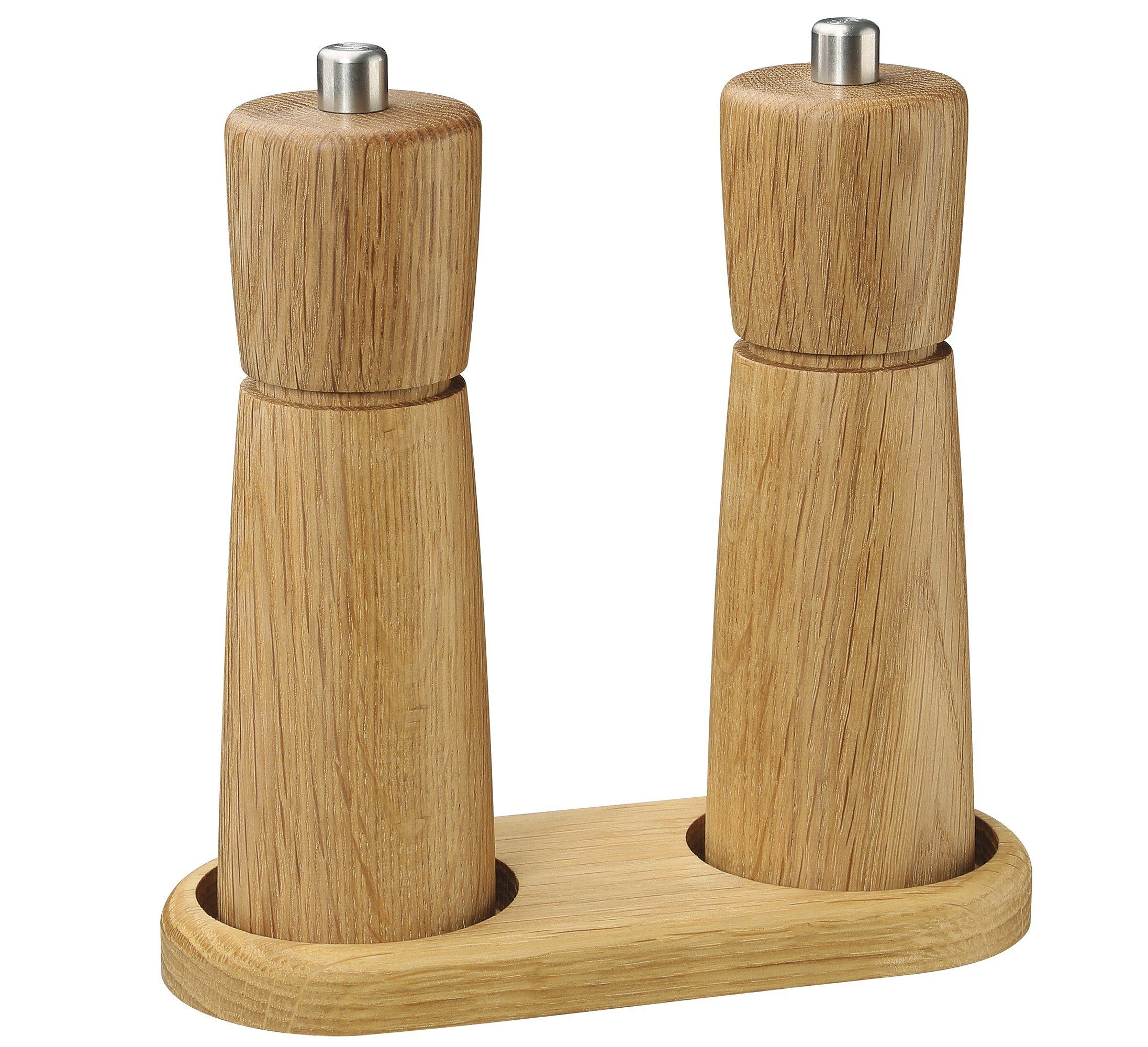 ZASSENHAUS Mühlenuntersetzer Mühlenuntersetzer Gewürzmühlen Untersetzer Zassenhaus Eiche 036091