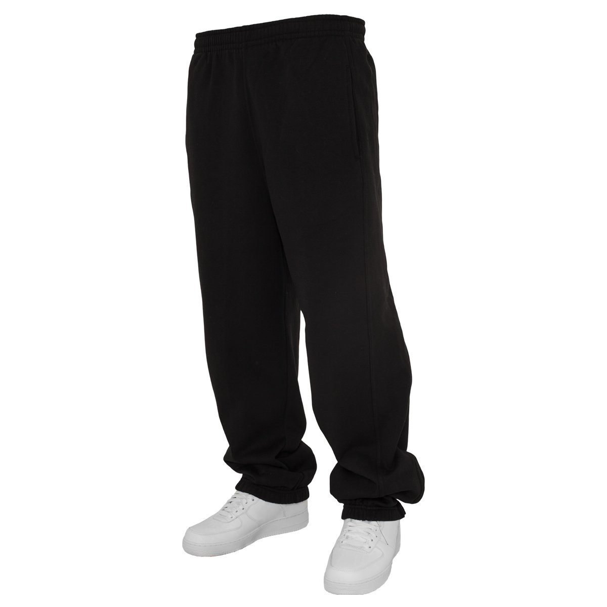URBAN CLASSICS Jogginghose Jogginghose Herren Übergröße schwarz Urban Class günstig online kaufen
