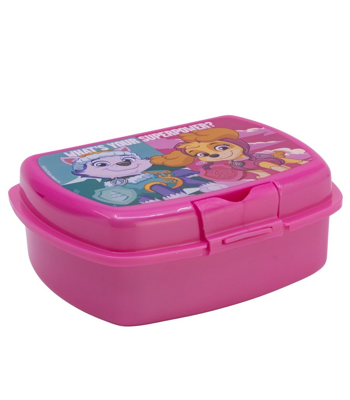 PAW PATROL Lunchbox Kinder Brotdose für unterwegs und Kindergarten, (Set, 1x Deckel, 1x Schale)