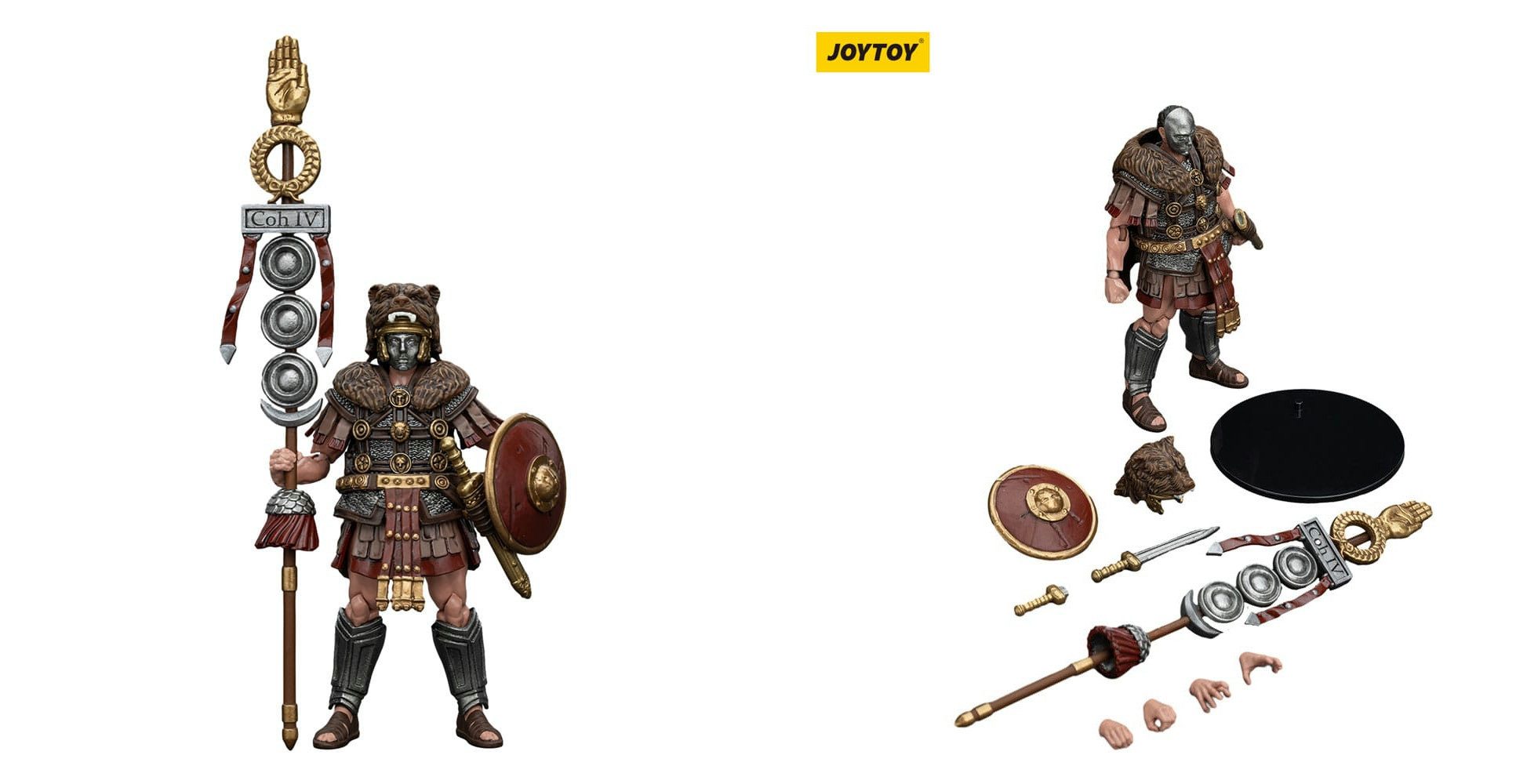 Joy Toy (CN) Actionfigur Joy Toy Strife 1/18 Roman Republic Cohort Iv Signifer 12 cm Actionfigu