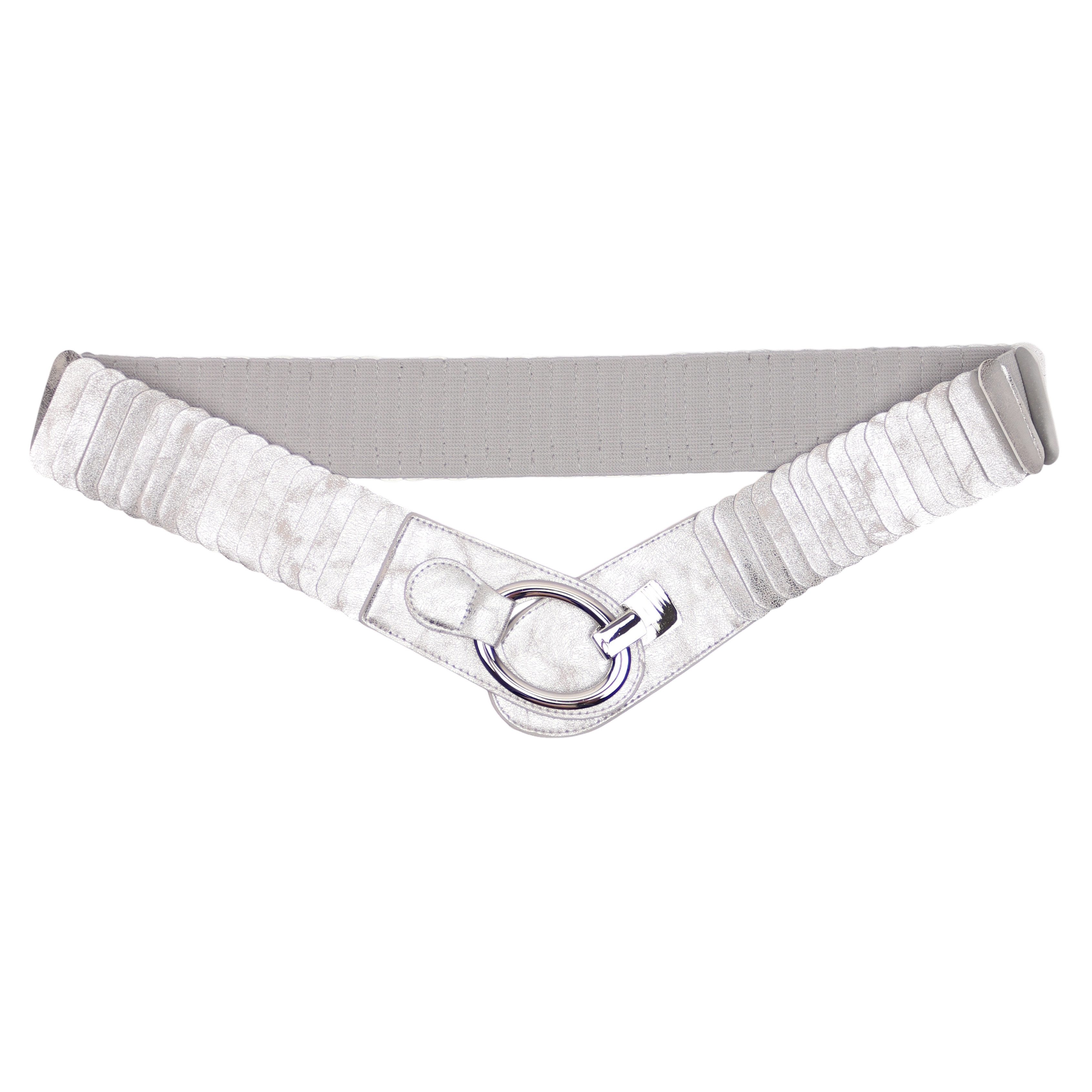 MIRROSI Taillengürtel Unifarbe breit 6cm XXL für Taillenumfang 100 bis ca. 140cm, ONESIZE (Angenehmes Tragesgefühl) Breiter Stretch Gürtel