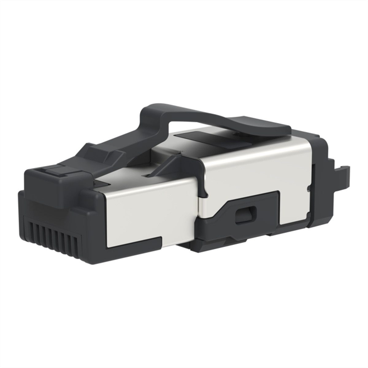 Metz Connect C6A RJ45 field plug ultra short Netzwerk-Panel (130E507032-E)